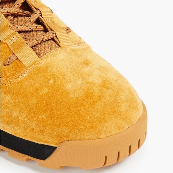 RAG & BONE Mesh-paneled suede combat boots - Picture 3 of 5